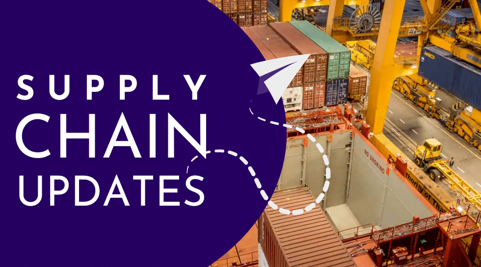 Supply Chain Updates—September 30, 2025 Newsletter